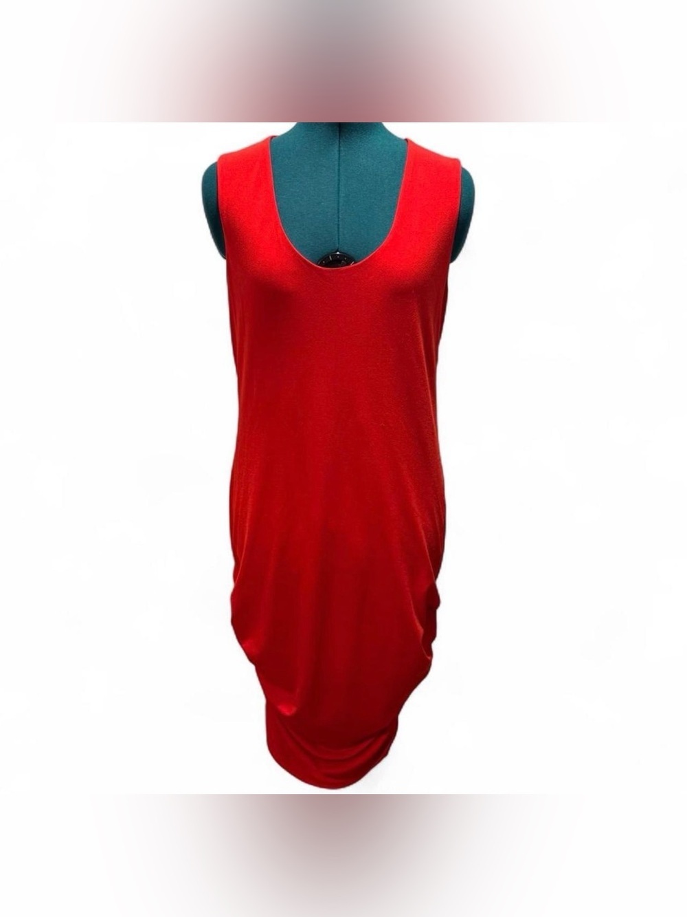 RACHEL Rachel Roy Red Sleeveless Midi Dress